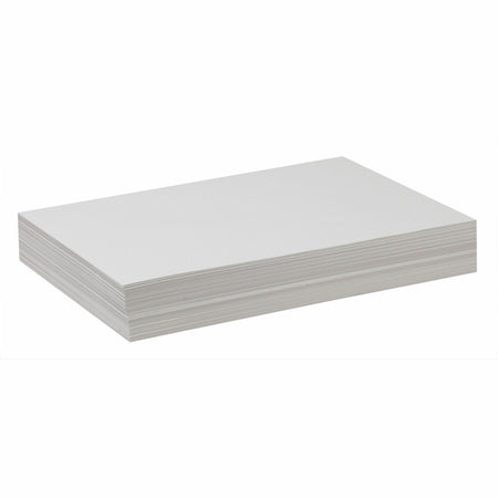 Pacon®  Standard-Weight Drawing Paper - 500 Sheets - Plain - 12" x 18" Sheet Size - White Paper - 500 / Ream