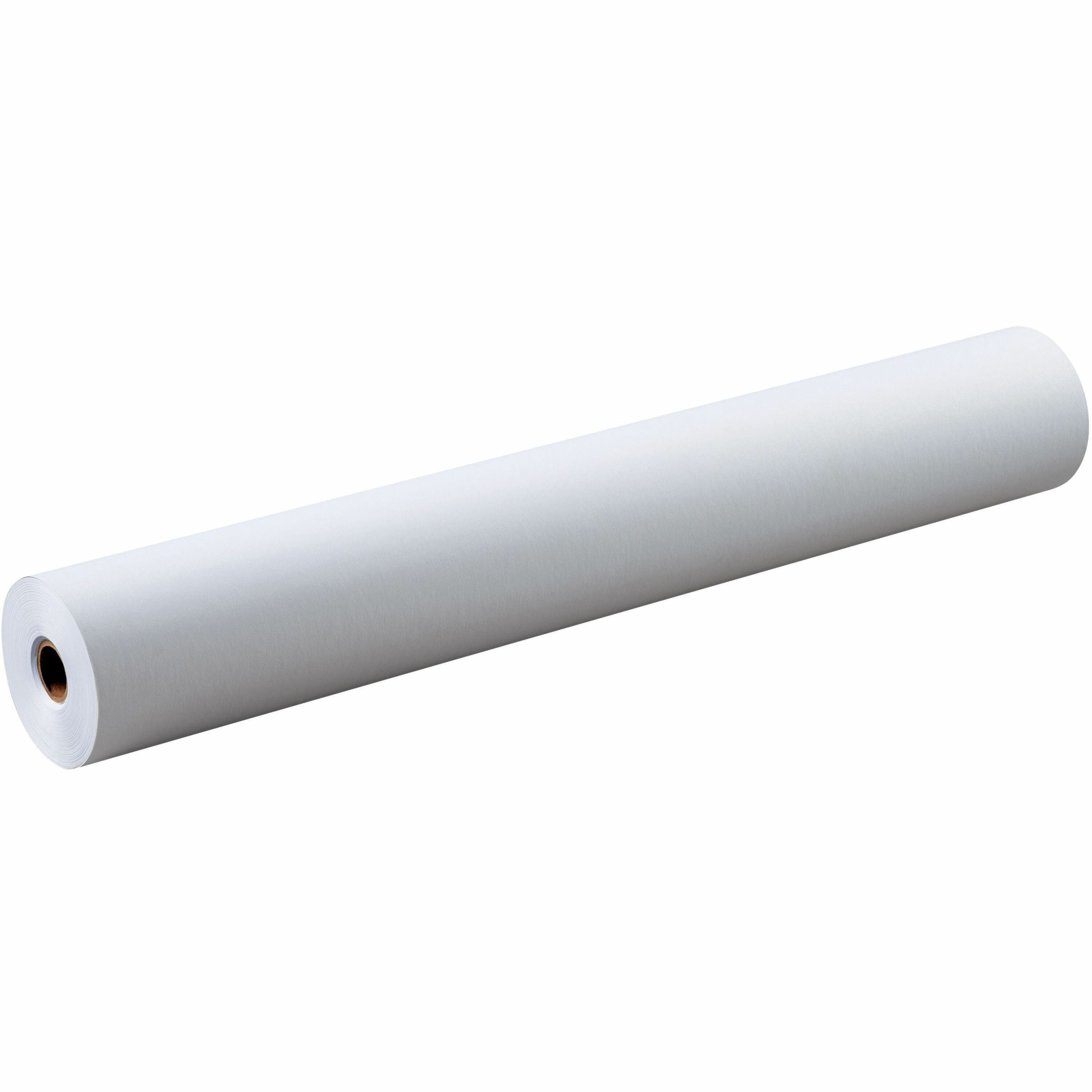 Prang Easel Roll - 35 lb Basis Weight - 24" x 2400" Sheet Size - 4.30" Height x 24" Width x 200 ft Length - White Paper - Recyclable - 1 Roll