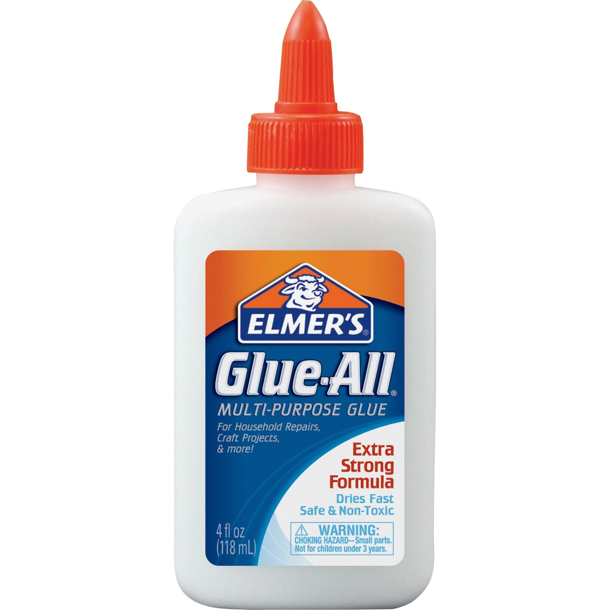 Elmer's Multipurpose Glue-All - 4 oz - White - 1 Each