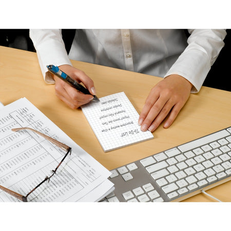 Post-it&reg; Grid-Lined Notes - Alternate-Image1