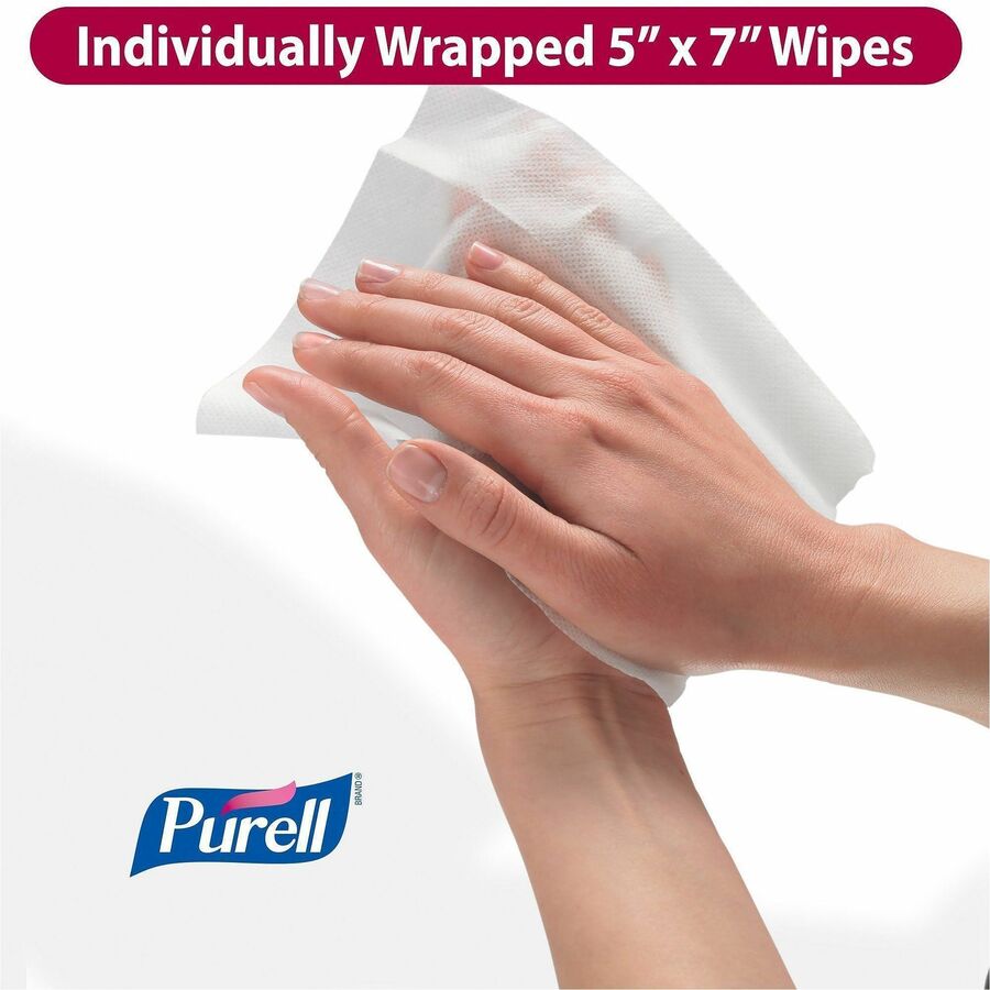 PURELL&reg; Cottony Soft Sanitizing Wipes - Alternate-Image2