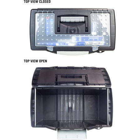 Storex Portable File Storage Box - Rear