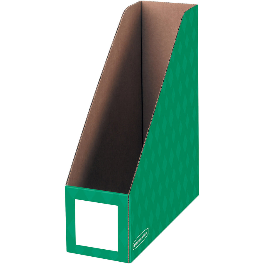 Bankers Box Magazine File Storage Holder - Assorted - 6 / Pack