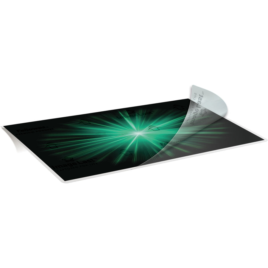 Fellowes ImageLast Jam-Free Premium Thermal Laminating Pouches - Sheet Size Supported: Letter - Laminating Pouch/Sheet Size: 9" Width x 3 mil Thickness - for Document - Durable, UV Resistant, Fade Resistant, Jam-free - Clear - 150 / Pack