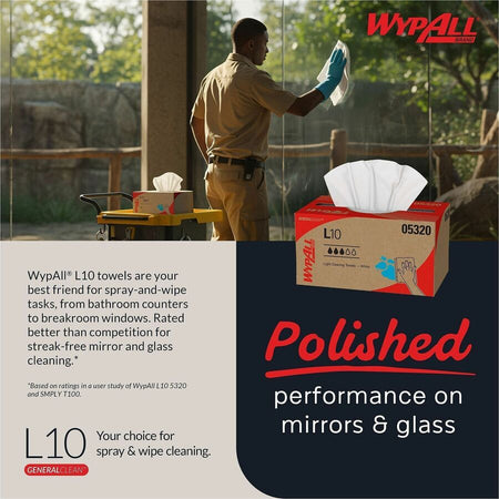 Wypall GeneralClean L10 Light Cleaning Towels - Alternate-Image4