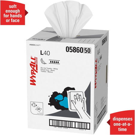 Wypall Power Clean L40 Extra Absorbent Towels - Alternate-Image4