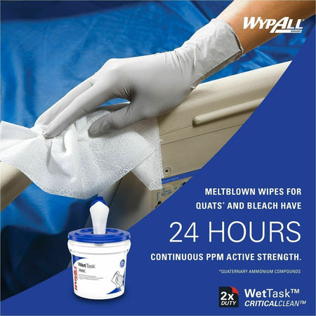 Wypall CriticalClean WetTask Wipers & Bucket - Alternate-Image1