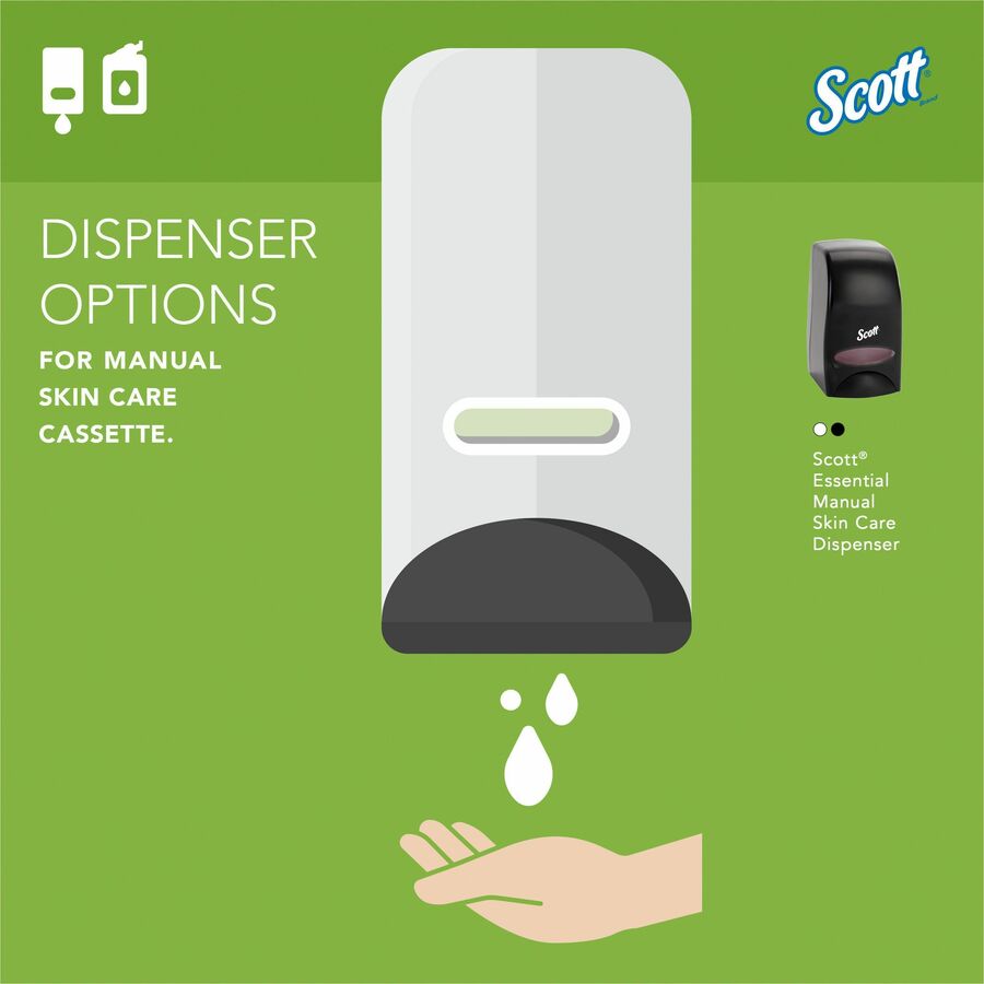 Scott Green Certified Foam Hand Soap - 1.06 quart - Hands-free Dispenser - Hand - Clear - Dye-free, Fragrance-free, Recyclable - 6 / Carton