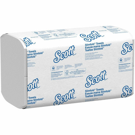Scott Pro Slimfold Paper Towels - 7.50" Width x 11.60" Length - White - 90/Pack - 24 / Carton