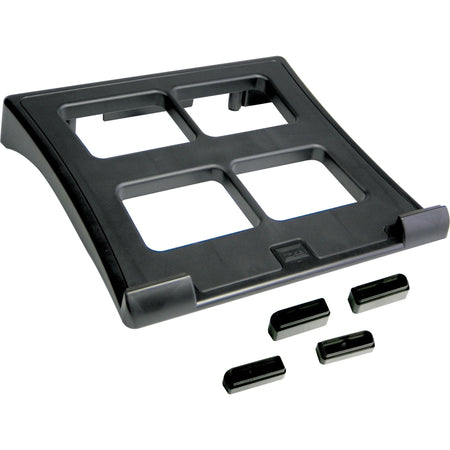 DAC®  Height and Angle Adjustable Laptop Stand - 2.60" Height x 11.50" Width x 13" Depth - Black
