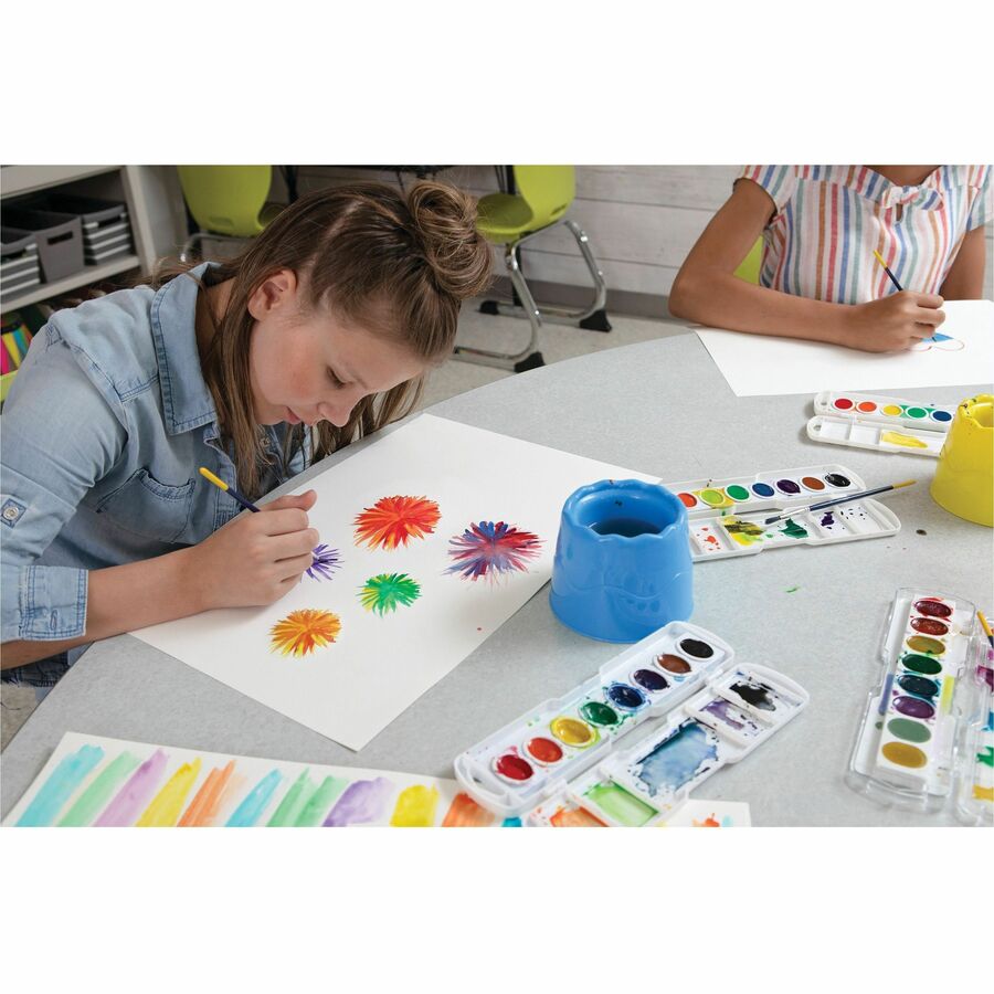 UCreate Watercolor Paper - 12" x 18" - 90 lb Basis Weight - Vellum - Sustainable Forestry Initiative (SFI) - Acid-free - White - 50 / Pack