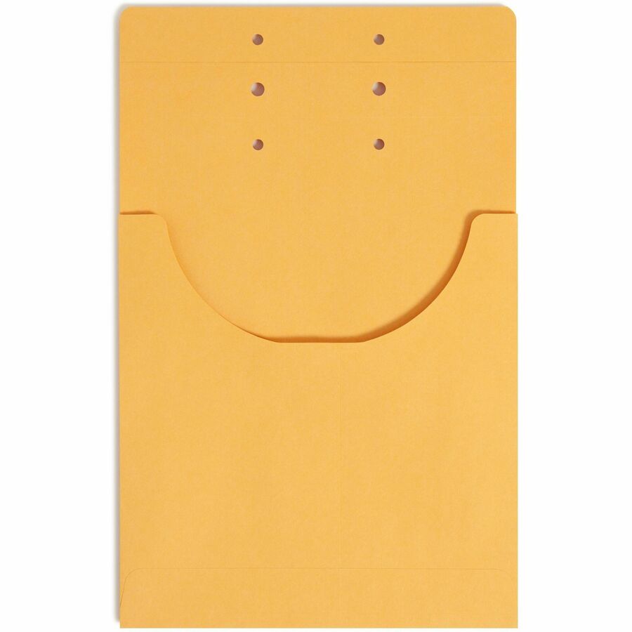 Smead Legal, Letter File Jacket - 8 1/2" x 14" - 3/4" Expansion - 1 Pocket(s) - 7.5 pt. - Kraft - Pre-punched - 100 / Carton