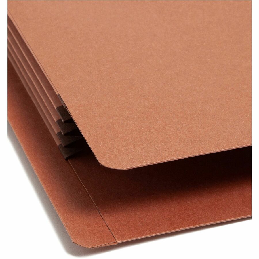 Smead Straight Tab Cut Legal Recycled File Pocket - Top