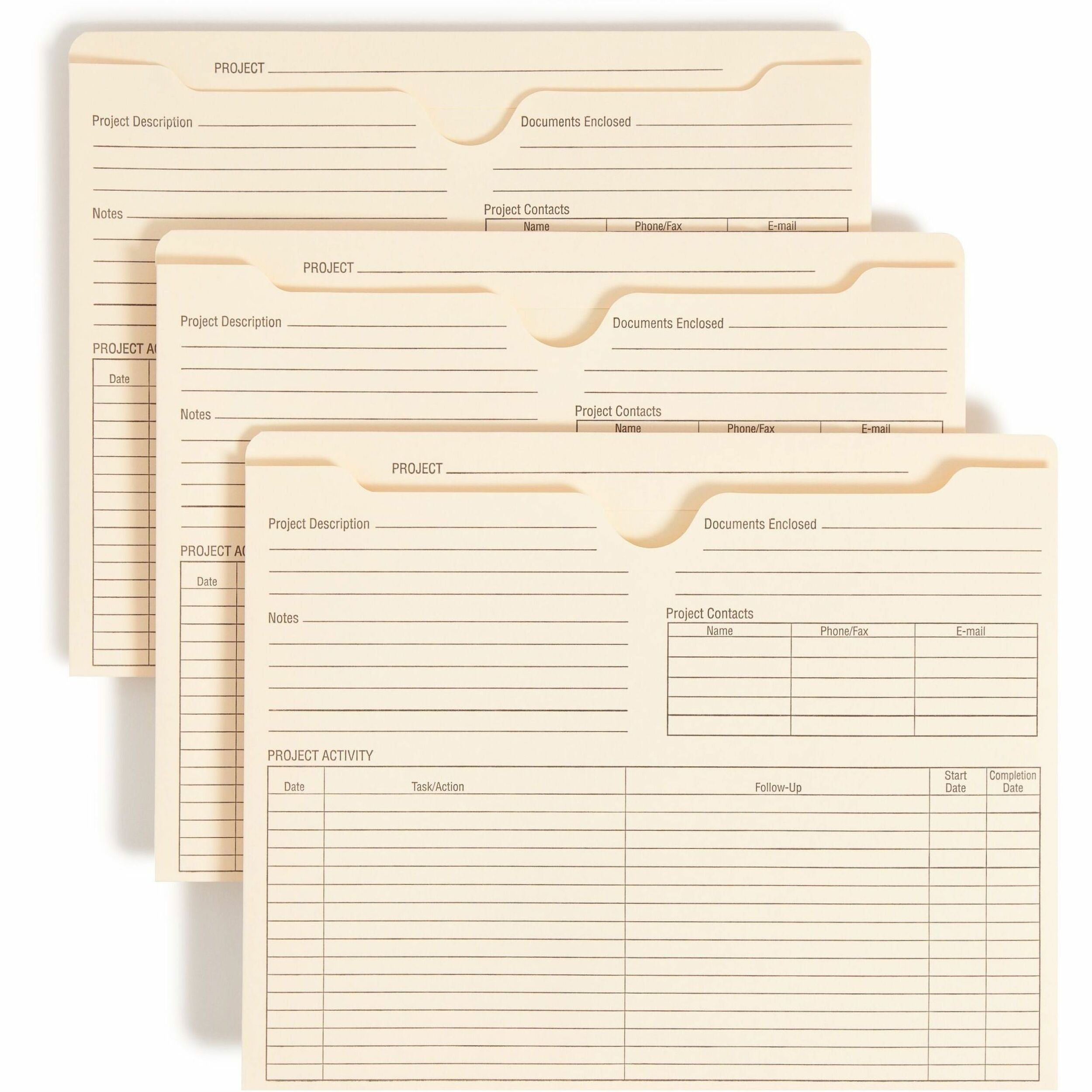 Smead Straight Tab Cut Letter Recycled File Jacket - 8 1/2" x 11" - 2" Expansion - Top Tab Location - 11 pt. - 2 Plys - Manila - Reinforced Tab, Slip Resistant - 10% Recycled - 50 / Box