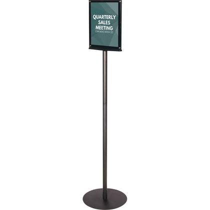 Deflecto Double-Sided Magnetic Sign Display: Versatile Indoor Holder - Signs & Nameplates