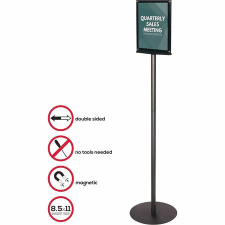 Deflecto Double-Sided Magnetic Sign Display - Alternate-Image11