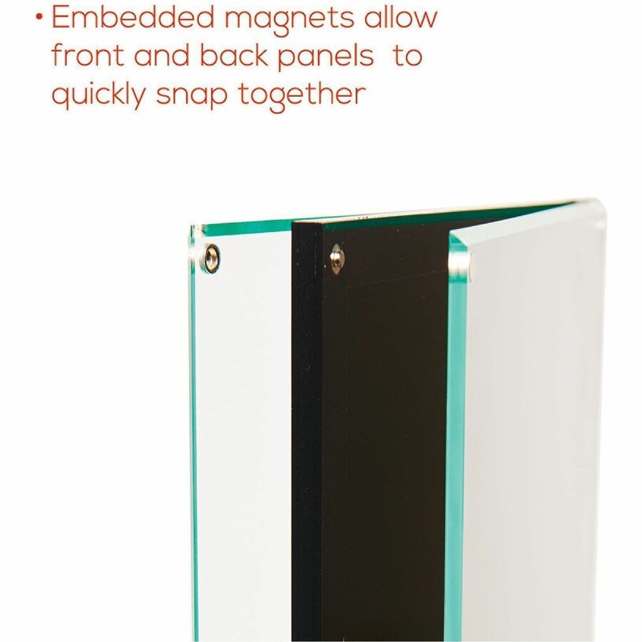 Deflecto Double-Sided Magnetic Sign Display - Alternate-Image4