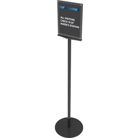 Deflecto Double-Sided Magnetic Sign Display - Top