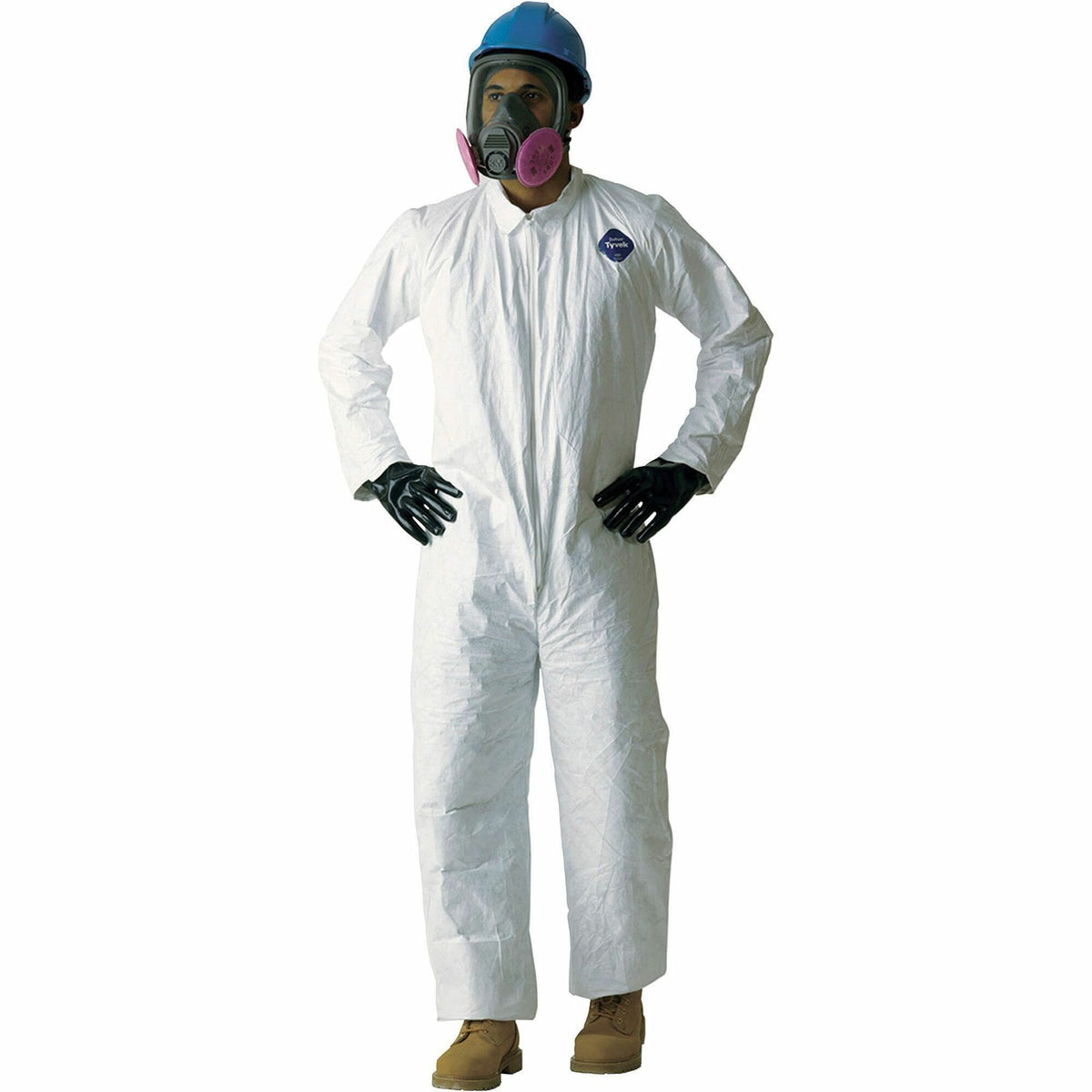 DuPont TY120 Tyvek Coveralls - XX-Large - Polyolefin - White - Anti-static, Stress Resistant - 25 / Carton