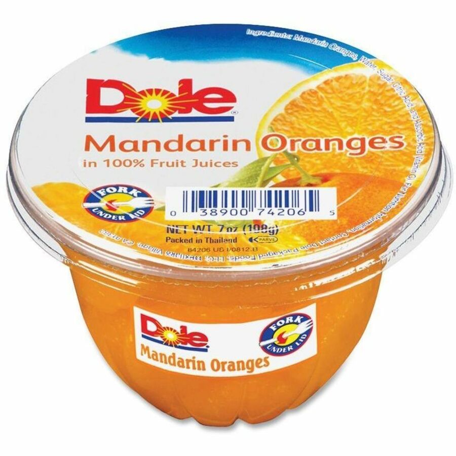 Dole Mandarin Oranges Fruit Cups - 900
