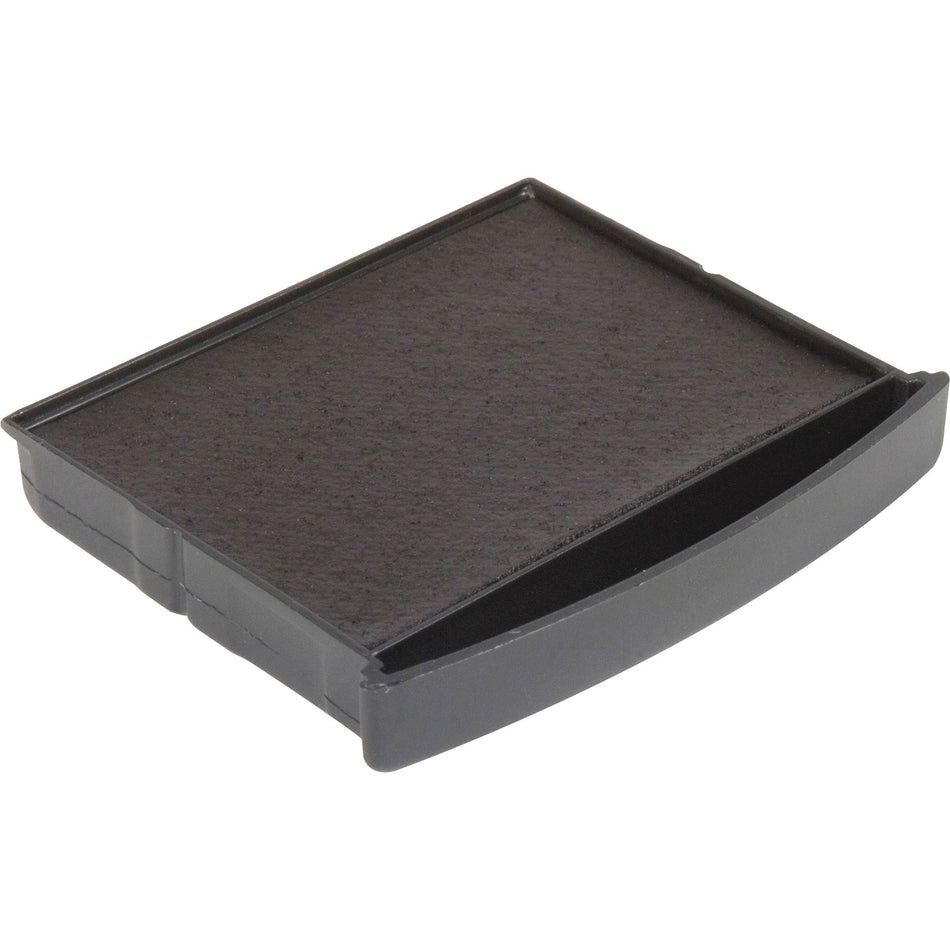 Xstamper 40150 Dater Replacement Pad - Black Ink - Black - 1 Each