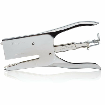 Rapid Classic K1 Plier Stapler - Staples Upto 50 Sheet - Full Strip - Staple Size: 0.25" , 0.31" - Chrome - Metal - 1 Each