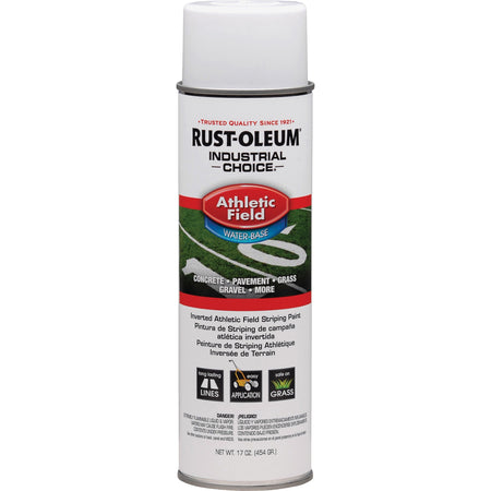 Rust-Oleum Athletic Field Striping Paint - 1 Color(s) - White - 17 fl oz - 1 Each