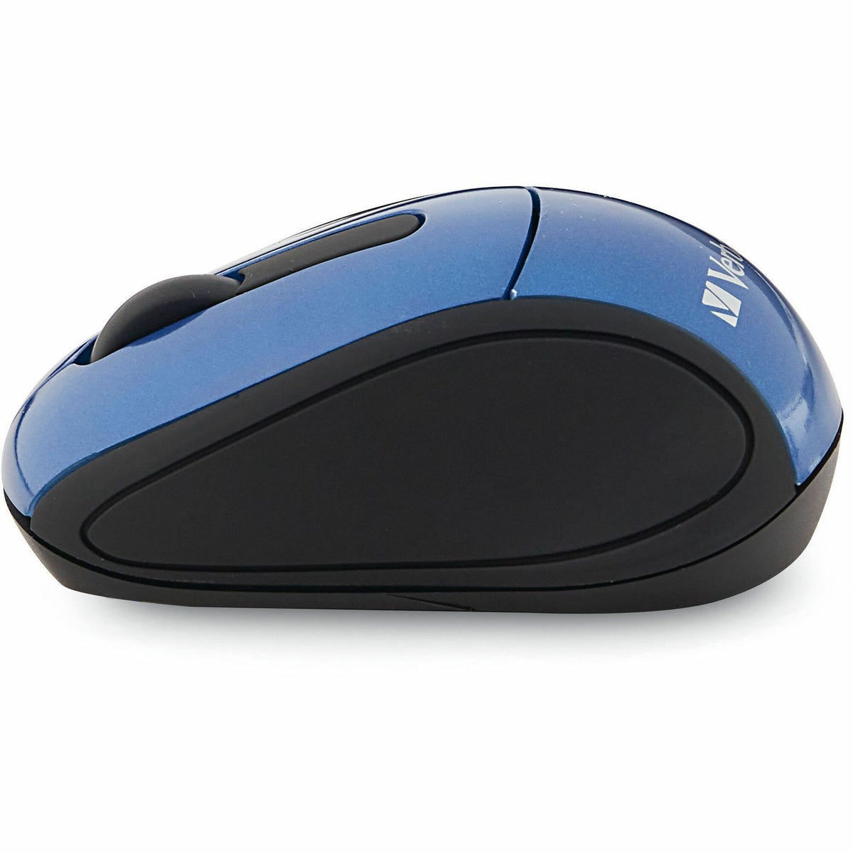 Verbatim Wireless Mini Travel Mouse - Optical - Wireless - Radio Frequency - Blue - USB 2.0 - 1600 dpi - Scroll Wheel - 3 Button(s) - 1 Each