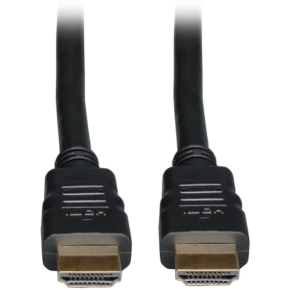 Tripp Lite series P569-003 High Speed HDMI Cable with Ethernet - 3 ft HDMI A/V Cable - First End: 1 x HDMI Digital Audio/Video - Male - Second End: 1 x HDMI Digital Audio/Video - Male - 18 Gbit/s - Black - 1 Each