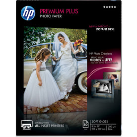 HP Premium Plus Soft Gloss Photo Paper - 2000