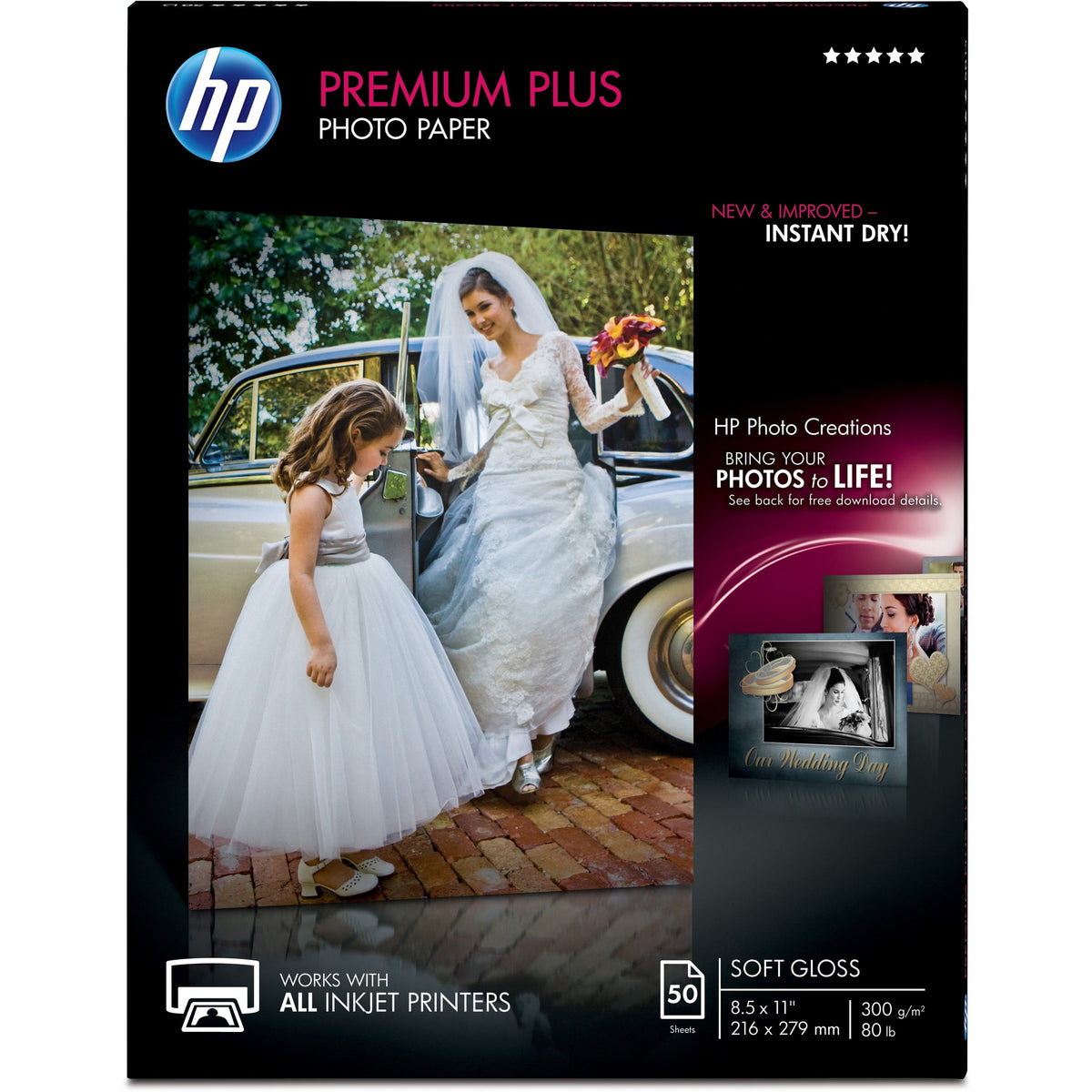 HP Premium Plus Soft Gloss Photo Paper - 2000