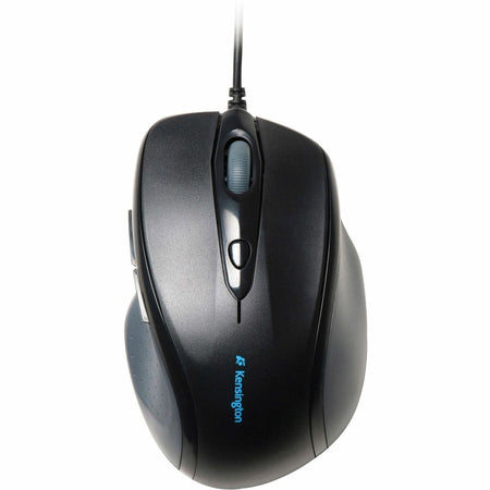Kensington Pro Fit Full-Size Mouse USB - Optical - Cable - Black - USB - 3200 dpi - Scroll Wheel - Right-handed - 1 / Each
