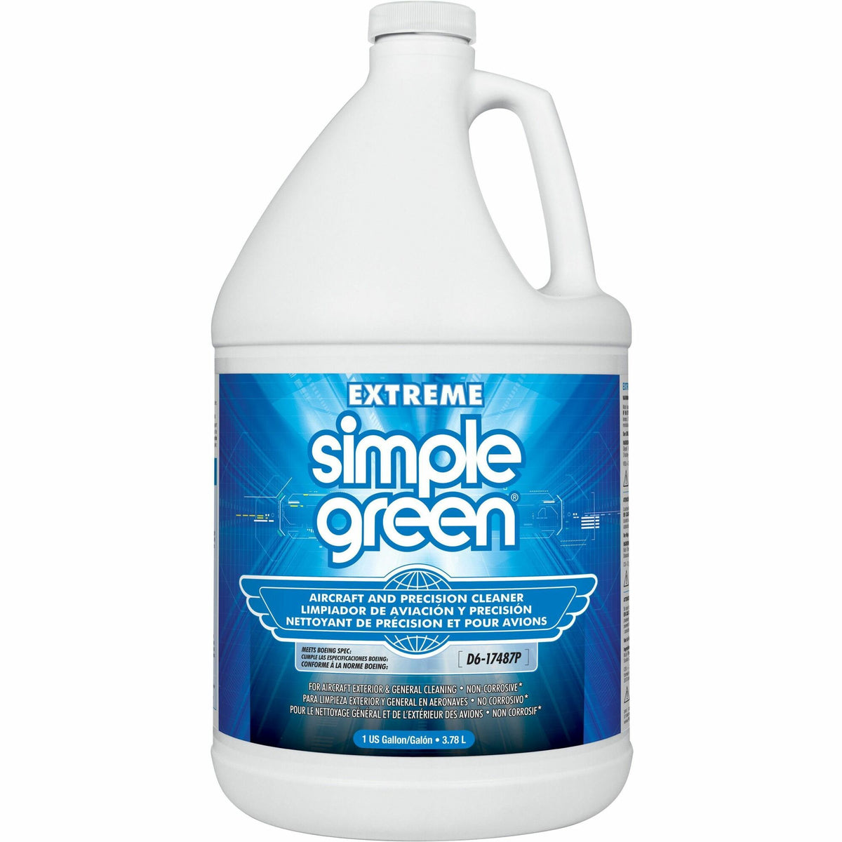Simple Green Extreme Aircraft/Precision Cleaner - 1 gal - Unscented - Clear - 1 Each