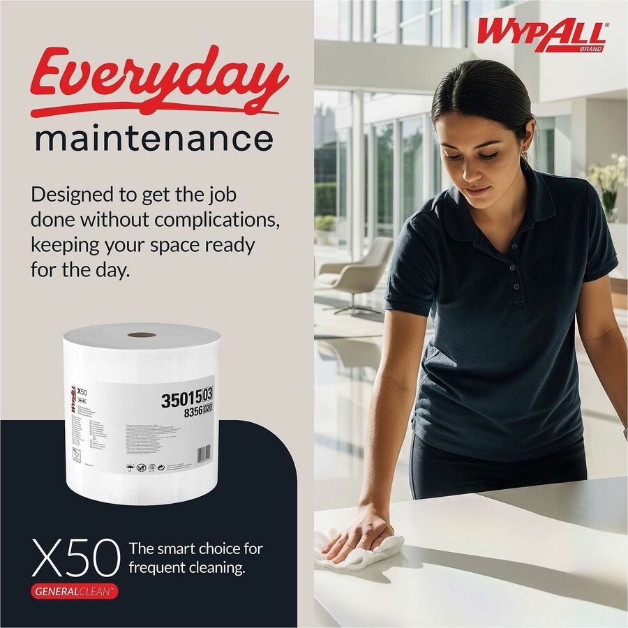 Wypall General Clean X50 Cleaning Cloths - Alternate-Image3