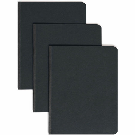 Smead Letter Recycled Fastener Folder - 3" Folder Capacity - 8 1/2" x 11" - 350 Sheets Capacity - 3" Expansion - 1 Fastener(s) - 25 pt. - Pressboard - Black - Metal Compressor, Hinged - 100% Paper Recycled - 1 Each