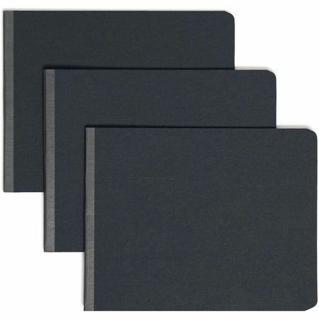 Smead Recycled Report Cover - 2" Folder Capacity - 8 1/2" x 11" - 2" Expansion - 1 Fastener(s) - 25 pt. - Pressboard - Black - Metal Compressor, Hinged - 100% Paper Recycled - 1 Each