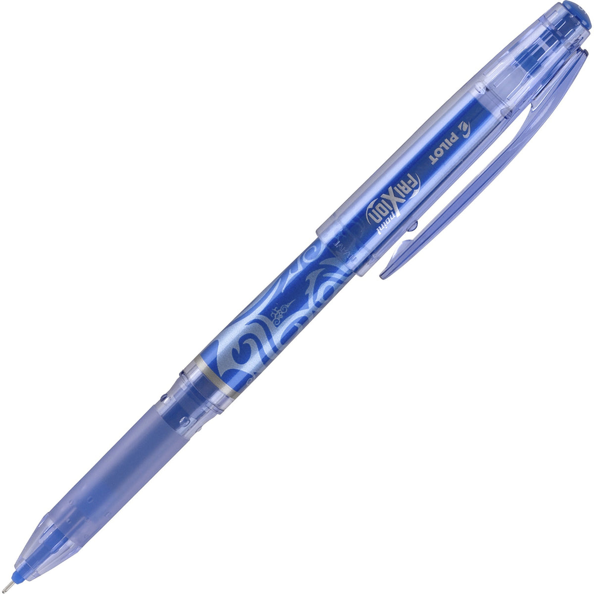 Pilot FriXion Point Erasable Gel Pen - 0.5 mm Extra Fine Needle Pen Point - Blue Ink - Gel-based - Blue Barrel - 1 Dozen