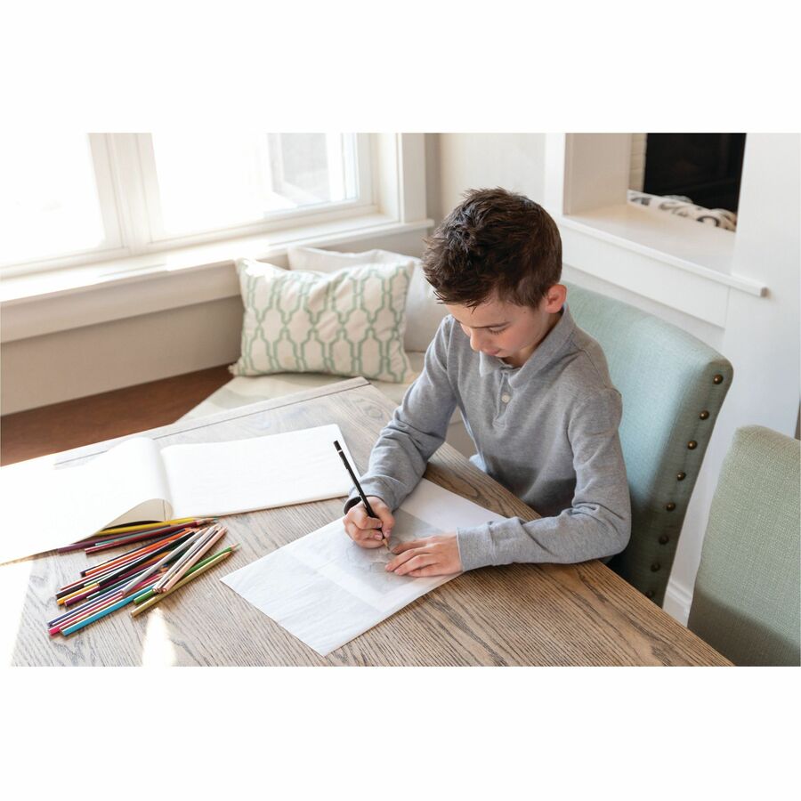 UCreate Tracing Pad - 50 Sheets - Plain - 9" x 12" Sheet Size - White Paper - 1 Pad