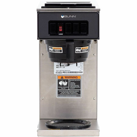 BUNN 12-Cup Low-Profile Pourover Coffee Brewer with 1 Warmer - Front