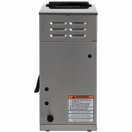 BUNN 12-Cup Low-Profile Pourover Coffee Brewer with 1 Warmer - Rear