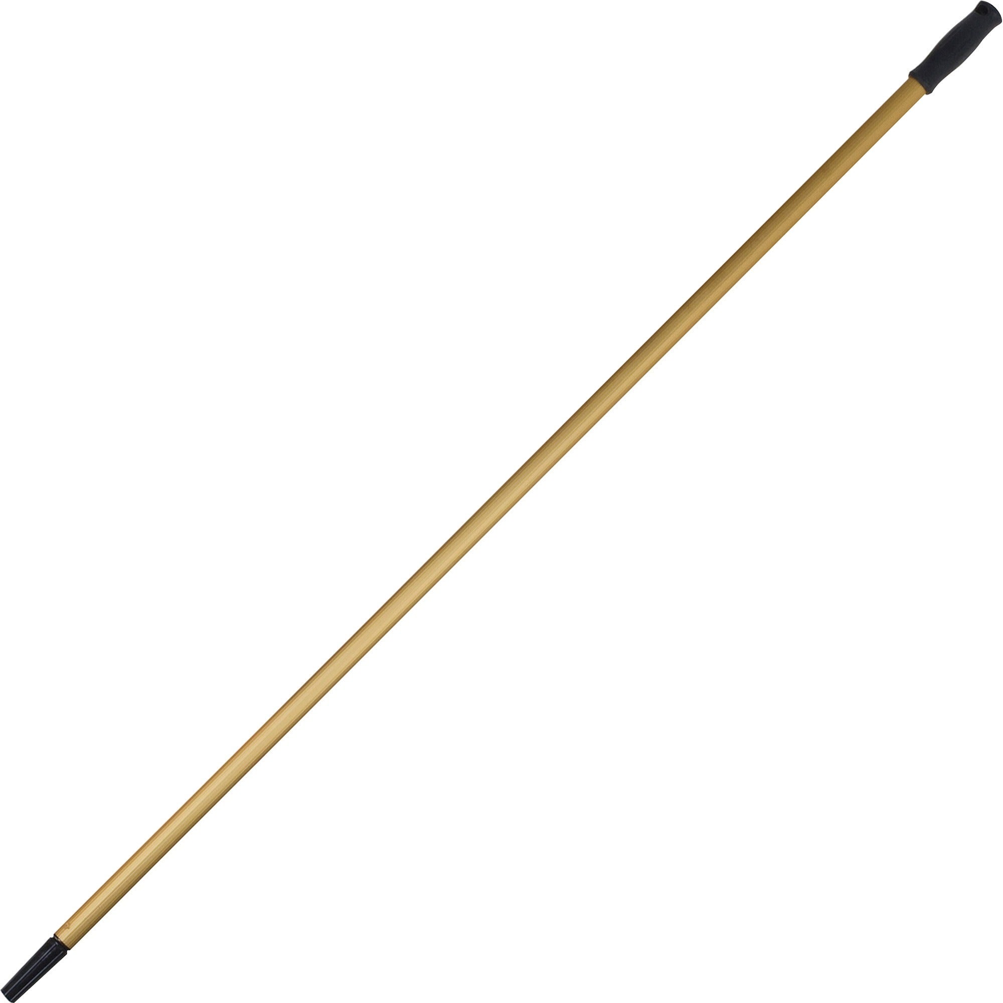 Ettore Utility Handle for Squeegee - 60" Length x 1.25" Diameter - Gold - Aluminum - 1 Each