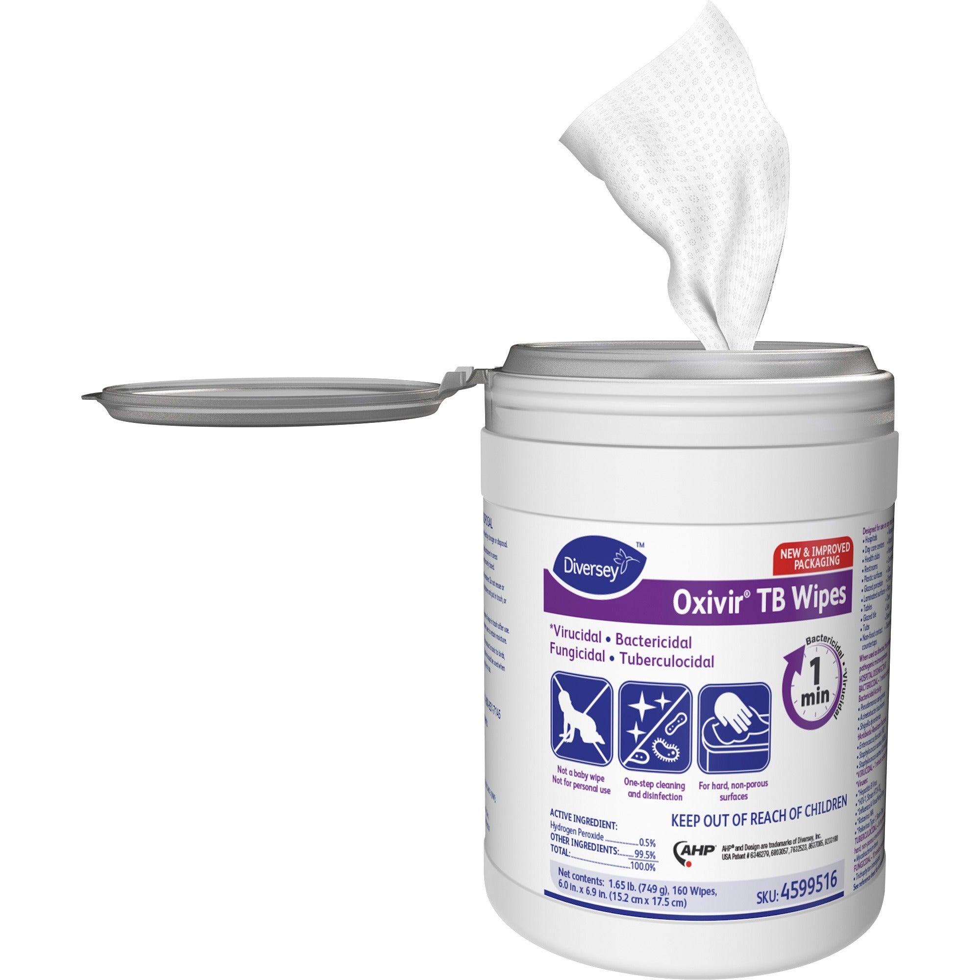 Diversey Oxivir Tb Wipes - 2000