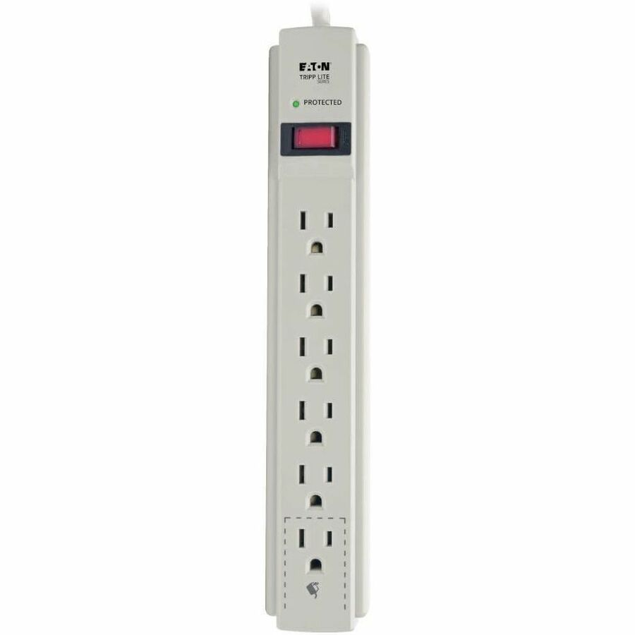 Tripp Lite series Protect It! TLP615 6-Outlets Surge Suppressor - 6 x NEMA 5-15R - 1875 VA - 790 J - 120 V AC Input - 120 V AC Output - 15 ft