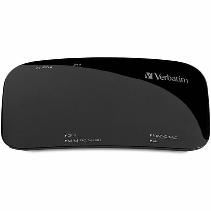Verbatim USB 2.0 Card Reader - 15-in-1 CompactFlash, SD, MicroSD - External