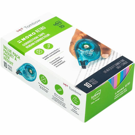 Tombow Mono Correction Tape Retro Applicator Pack - Right