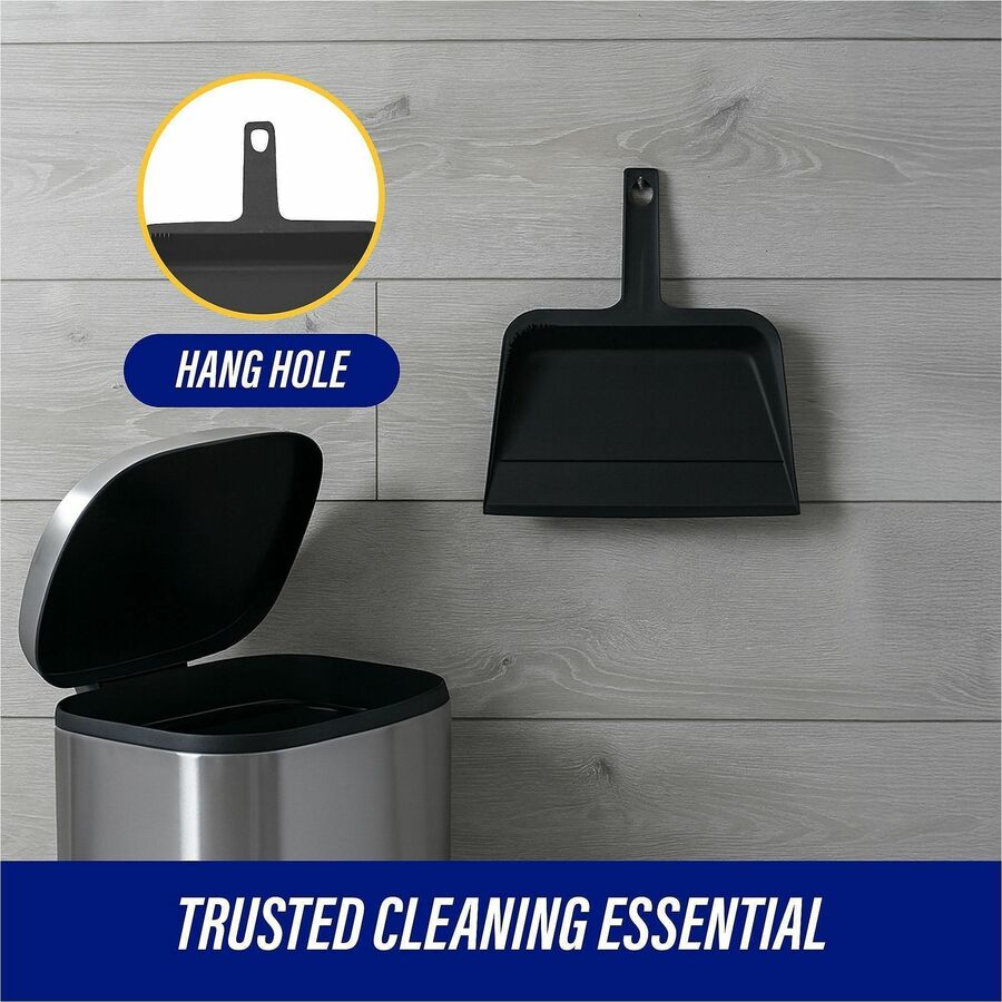 Genuine Joe Heavy-duty Plastic Dust Pan - Alternate-Image2