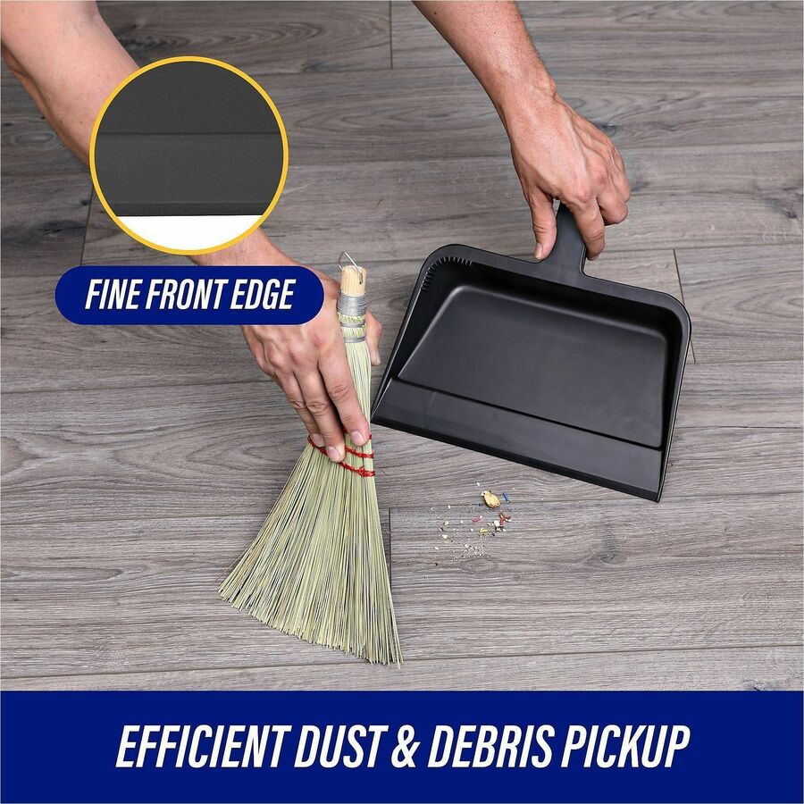 Genuine Joe Heavy-duty Plastic Dust Pan - Alternate-Image1
