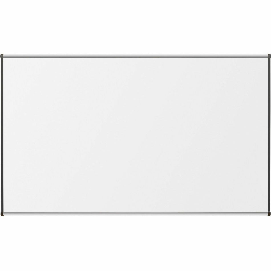 Lorell Dry-Erase Marker Board - 48" (4 ft) Width x 36" (3 ft) Height - Porcelain Enameled Steel Surface - Satin Aluminum Frame - Magnetic - Ghost Resistant - 1 Each