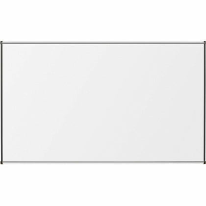 Lorell Dry-Erase Marker Board: 72’’x48’’ Porcelain Steel - Magnetic & Ghost Resistant - Dry Erase Boards