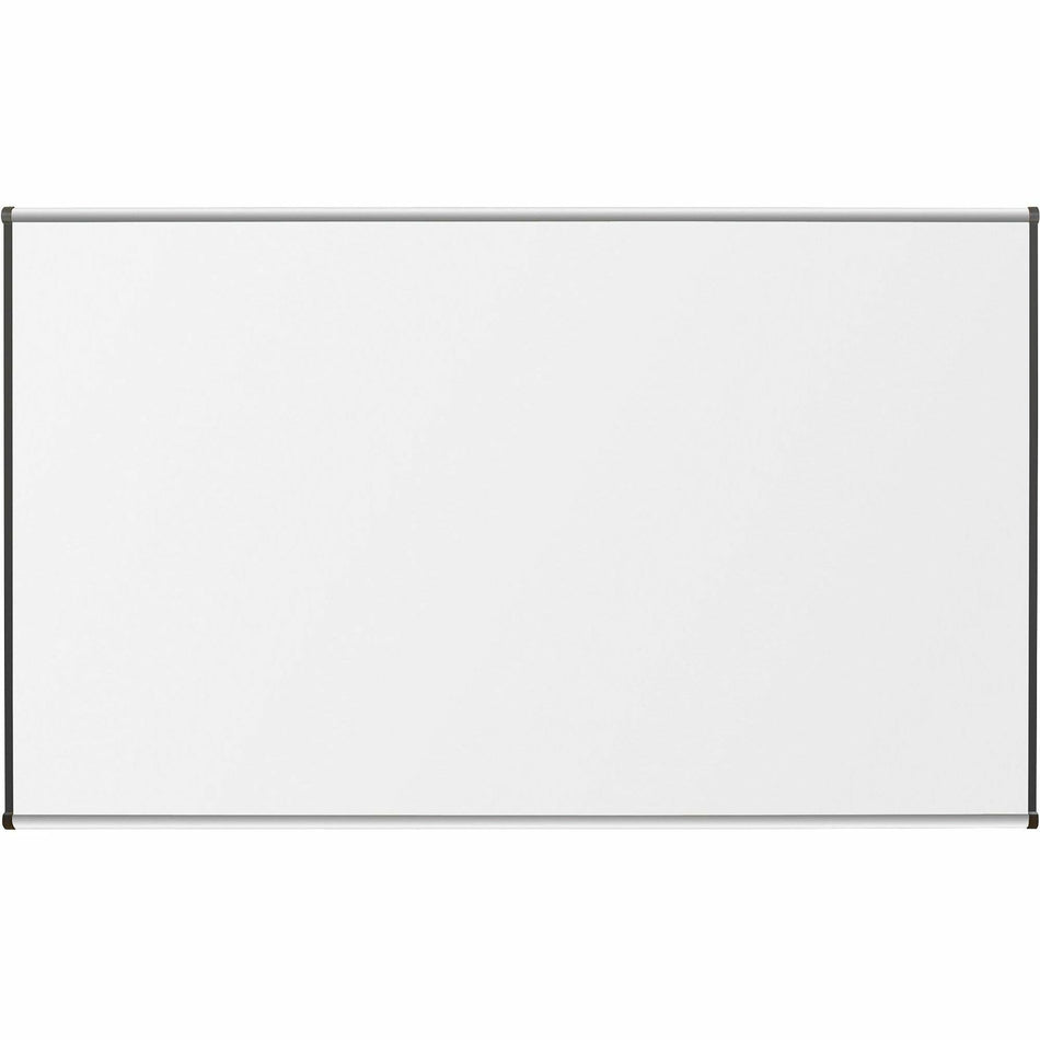 Lorell Dry-Erase Marker Board - 72" (6 ft) Width x 48" (4 ft) Height - Porcelain Enameled Steel Surface - Satin Aluminum Frame - Magnetic - Ghost Resistant - Assembly Required - 1 Each